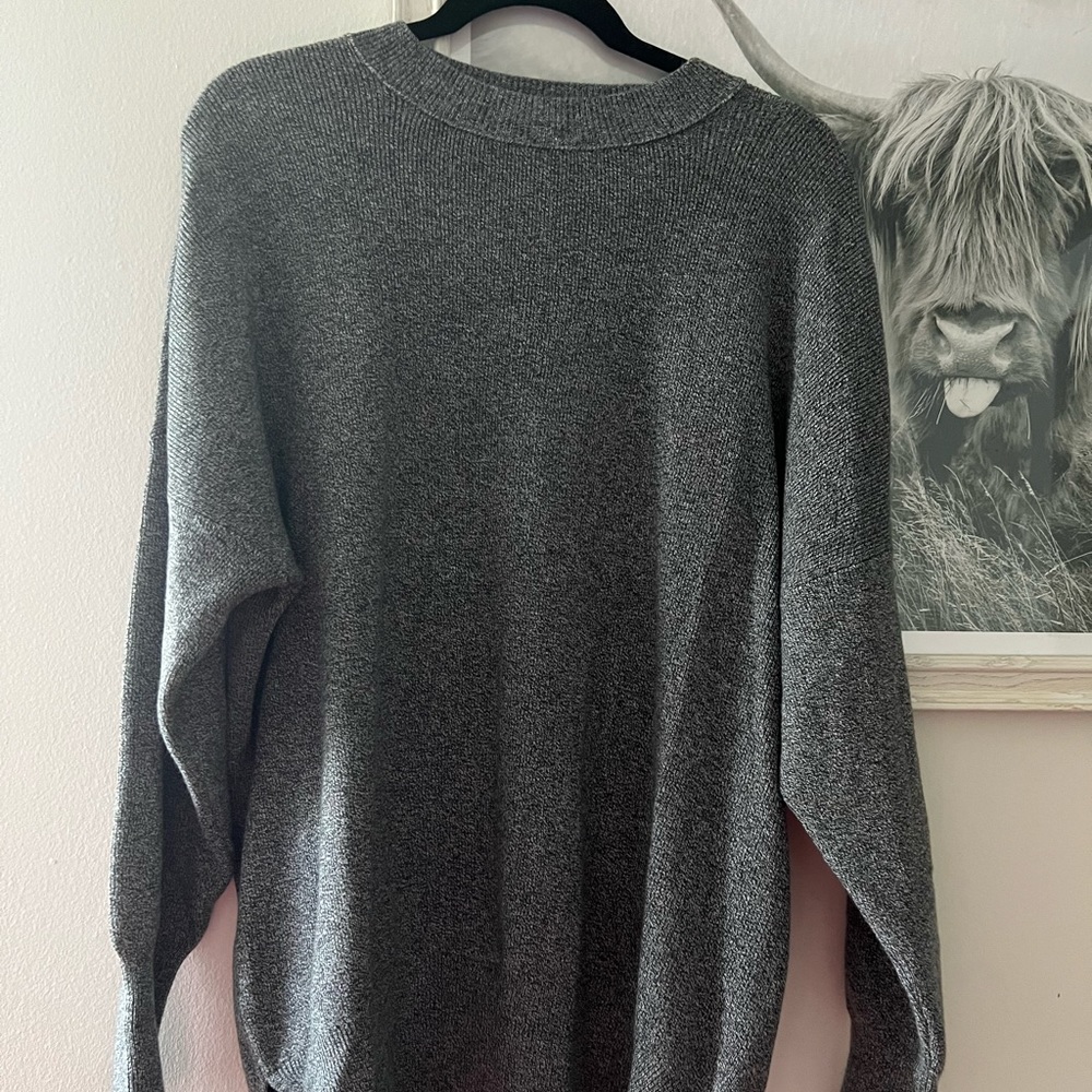 Abercrombie and Fitch grey sweater